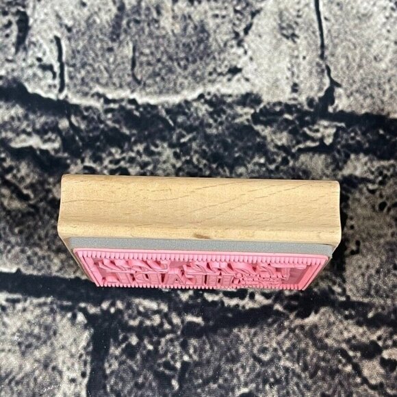 Hampton Art THANK YOU FROM THE BOTTOM OF MY HEART Rubber Stamp - Picture 4 of 6